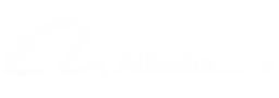 Alibaba white logo